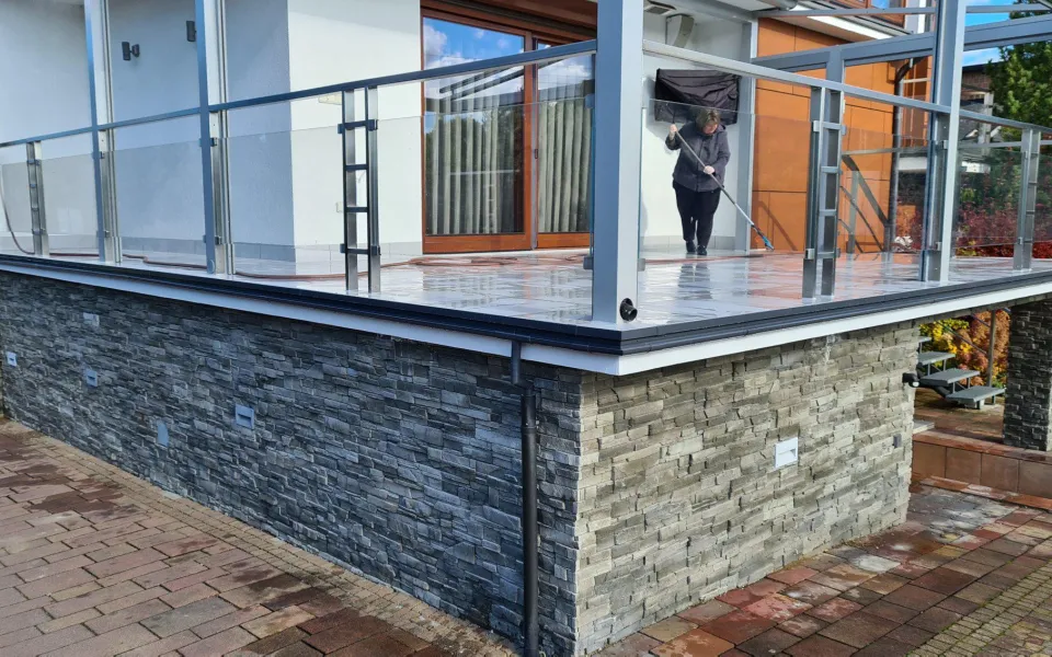 Realizacja Renoplast system PRO W35 taras wentylowany